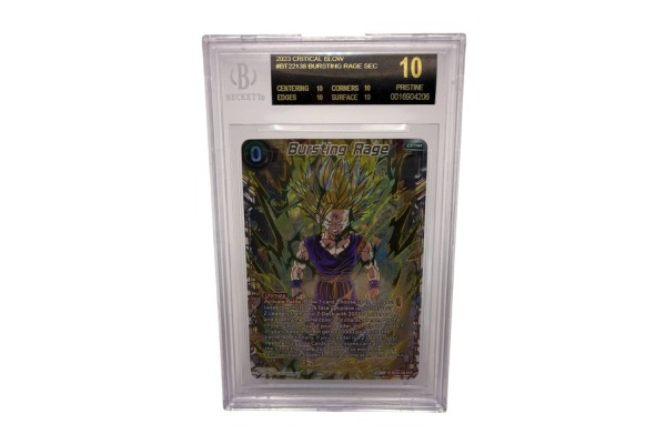 Bursting Rage Bt22-138 Scr Critical Blow English Bgs 10 Black Label Bursting Rage Bt22-138 Scr Critical Blow English Bgs 10 Black Label