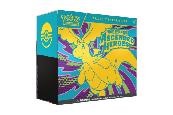 Pokémon TCG: Mega Evolution Ascended Heroes - Elite Trainer Box